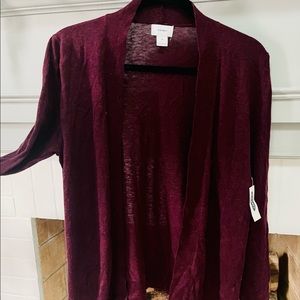 NWT Old Navy Cardigan Maroon Size M